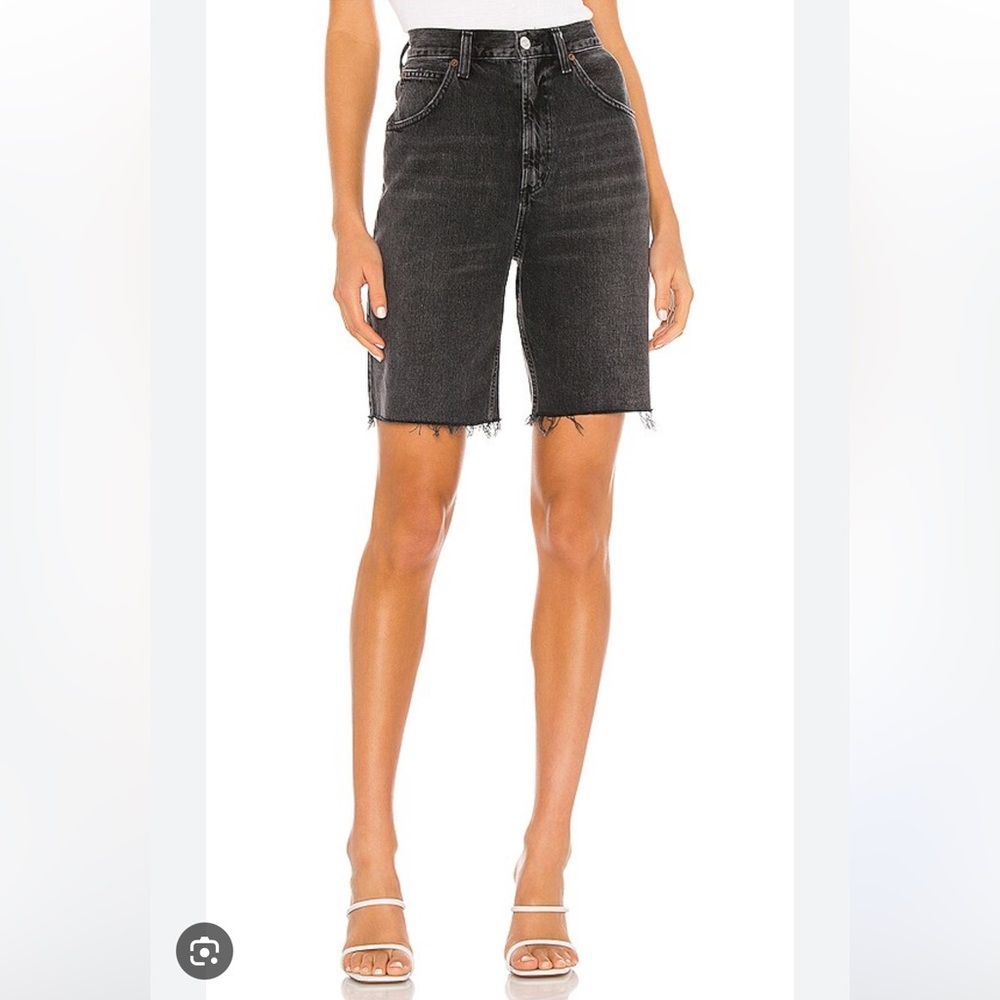 AGOLDE PINCH WAIST ULTRA HIGH RISE SHORT - PARANORMAL